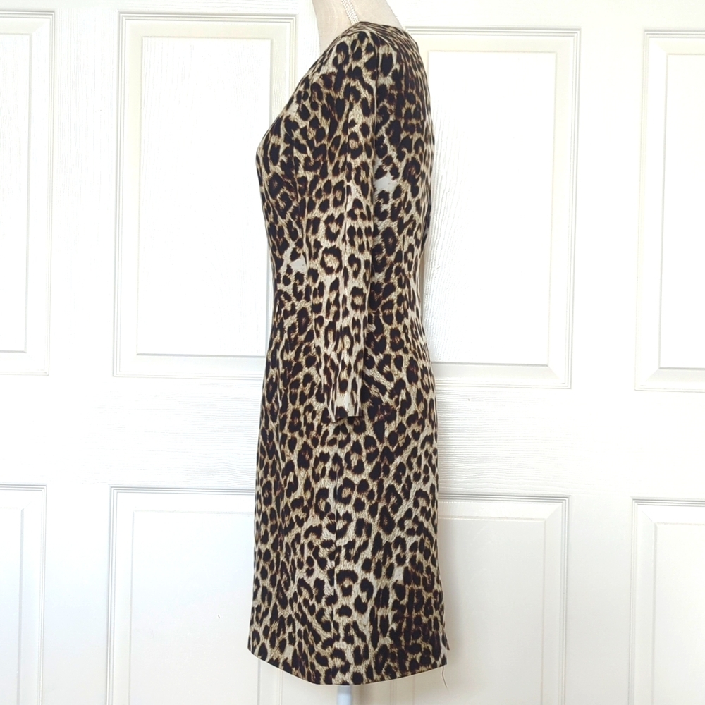 Rag & Bone Silk Leopard Cheetah Print 3/4 Sleeves… - image 4